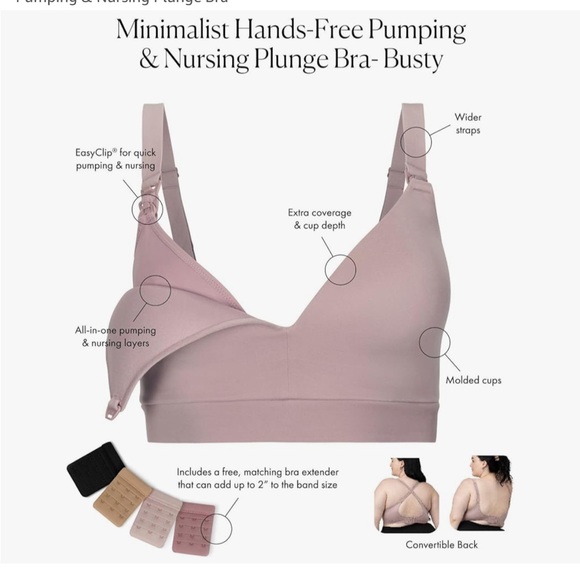 Kindred Bravely Nursing Bra in Taupe - Picture 2 of 4